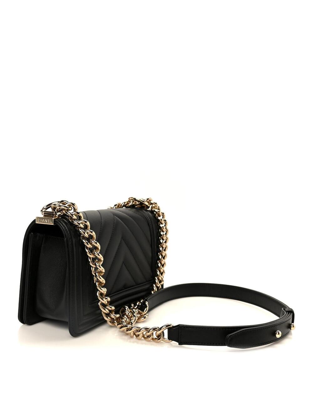Chanel Lambskin Chevron Quilted Small #363746C52B